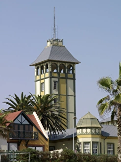 Fine old buildings in Swakopmund depicts the architecture Fine old buildings in Swakopmund depicts the architecture
