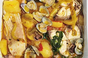 Fish stew (Caldeirada a Fragateiro). Portugal Fish stew (Caldeirada a Fragateiro). Portugal