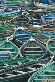 Fishing boats in harbour, Safi, Atlantic Coast, Morocco Fishing boats in harbour, Safi, Atlantic Coast, Morocco
