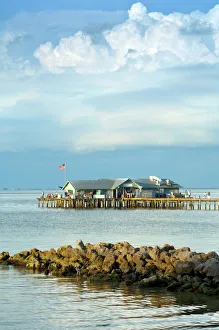 Florida, Anna Maria Island, City Pier, Manatee County, Tampa Bay, Beach, Sunset Florida, Anna Maria Island, City Pier, Manatee County, Tampa Bay, Beach, Sunset