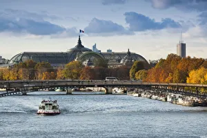 France, Paris, Grand Palais and Seine River France, Paris, Grand Palais and Seine River