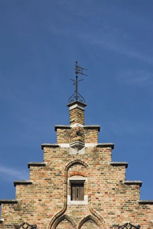 Gabled building, Bruges, Flanders, Belgium Gabled building, Bruges, Flanders, Belgium