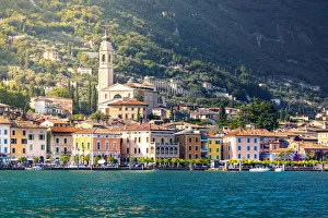 Gargnano, a small and colorful village on Garda Lake coast Gargnano, a small and colorful village on Garda Lake coast