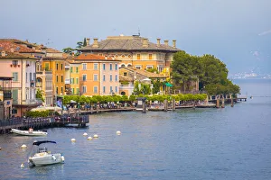 Gargnano, a small village on Garda Lake coastline. Brescia district, Lombardia, Italy Gargnano, a small village on Garda Lake coastline. Brescia district, Lombardia, Italy