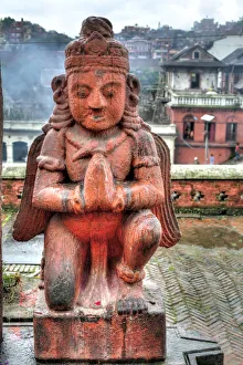 Garuda statue, Pashupatinath, Kathmandu, Nepal Garuda statue, Pashupatinath, Kathmandu, Nepal