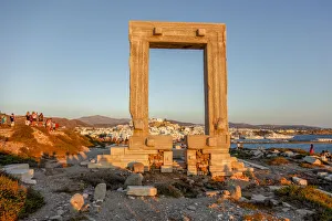 Gateway of the Temple of Apollo at the town of Naxos Gateway of the Temple of Apollo at the town of Naxos