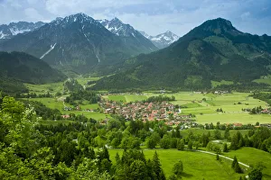 Germany, Bayern/Bavaria, Deutsche Alpenstrasse, Bad Hindelang and Allgau Alps Germany, Bayern/Bavaria, Deutsche Alpenstrasse, Bad Hindelang and Allgau Alps