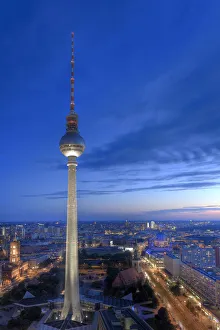 Germany, Berlin, Alexanderplatz, TV Tower (Fernsehturm) Germany, Berlin, Alexanderplatz, TV Tower (Fernsehturm)