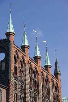 Germany, Schleswig-Holstein, Lubeck, Town Hall Germany, Schleswig-Holstein, Lubeck, Town Hall