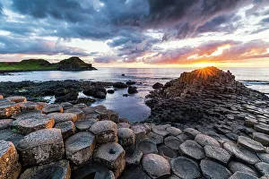 The Giants Causeway Print, a Northern Ireland Landscape