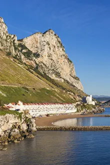 Gibraltar, Sandy Bay and Rock of Gibraltar Gibraltar, Sandy Bay and Rock of Gibraltar