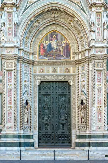 Gothic Revival facade of Florence Cathedral (Duomo di Firenze) Gothic Revival facade of Florence Cathedral (Duomo di Firenze)