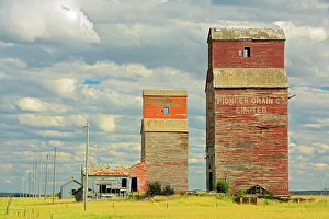 Neidpath Grain Elevator Print