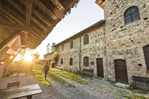Grazzano Visconti, Vigolzone, Piacenza district, Emilia Romagna, Italy Grazzano Visconti, Vigolzone, Piacenza district, Emilia Romagna, Italy