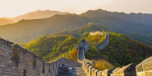 The Great Wall at Mutianyu nr Beijing in Hebei Province, China The Great Wall at Mutianyu nr Beijing in Hebei Province, China