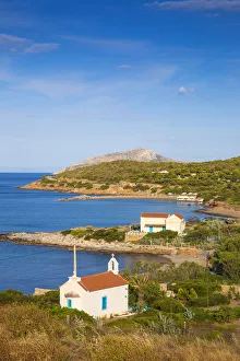 Greece, Attica, Cape Sounion, Sounio bay Greece, Attica, Cape Sounion, Sounio bay