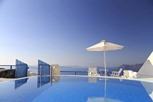 Greece, Cyclades, Santorini, Firostefani, Luxury Accomodation with infinity pool Greece, Cyclades, Santorini, Firostefani, Luxury Accomodation with infinity pool