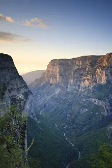 Greece, Epirus Ragion, Zagorohoria Mountains, Vikos Gorge National Park (World's Greece, Epirus Ragion, Zagorohoria Mountains, Vikos Gorge National Park (World's
