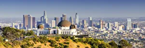 Griffith Observatory & Los Angeles Skyline, California, USA Griffith Observatory & Los Angeles Skyline, California, USA
