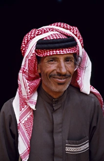 The guardian of one of the famed desert castles The guardian of one of the famed desert castles