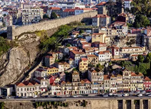 Porto Portugal Prints: Gustavo Eiffel Avenue, elevated view, Porto, Portugal