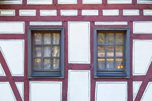 Half-timbered building, Oberwesel, Rhineland-Palatinate, Germany Half-timbered building, Oberwesel, Rhineland-Palatinate, Germany