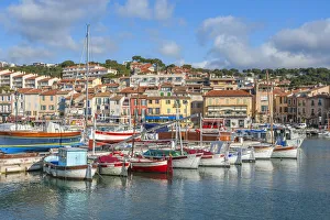 Harbor of Cassis, Bouches-du-Rhone, Provence-Alpes-Cote d'Azur, France Harbor of Cassis, Bouches-du-Rhone, Provence-Alpes-Cote d'Azur, France