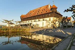 Harbour with Council Buidling, Konstanz, Lake Constance, Baden Wurttemberg, Germany Harbour with Council Buidling, Konstanz, Lake Constance, Baden Wurttemberg, Germany