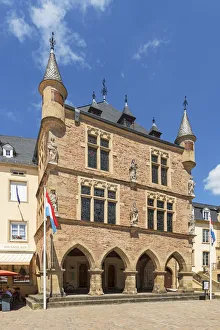 Historic court house Denzelt at Echternach, Kanton Echternach, Luxembourg Historic court house Denzelt at Echternach, Kanton Echternach, Luxembourg
