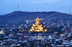 Holy Trinity Cathedral (Tsminda Sameba) the biggest Orthodox Cathedral in the Caucasus Holy Trinity Cathedral (Tsminda Sameba) the biggest Orthodox Cathedral in the Caucasus