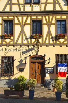 Hotel Romerkrug in Market Square, Oberwesel, Rhineland-Palatinate, Germany Hotel Romerkrug in Market Square, Oberwesel, Rhineland-Palatinate, Germany
