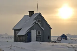 House at Rodebay, Ilulissat, Greenland House at Rodebay, Ilulissat, Greenland