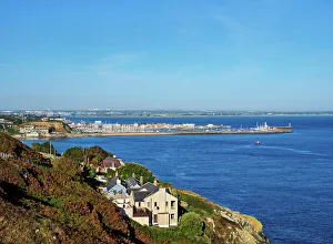 Ireland Coastal Views Prints: Howth, elevated view, County Dublin, Ireland
