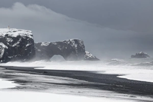 Iceland, South Iceland, Dyrholaey, Dyrholaey headland Iceland, South Iceland, Dyrholaey, Dyrholaey headland