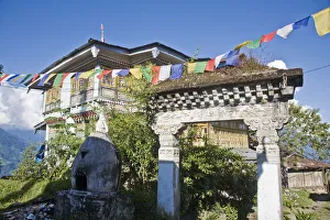 India, Sikkim, Pelling, Pemayangtse Gompa, One of Sikkims oldest and most significant India, Sikkim, Pelling, Pemayangtse Gompa, One of Sikkims oldest and most significant