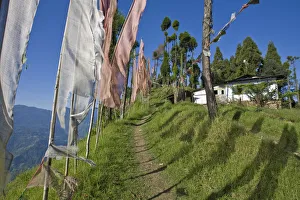 India, Sikkim, Pelling, Sangachoeling Gompa, the second oldest Gompa in Sikkim India, Sikkim, Pelling, Sangachoeling Gompa, the second oldest Gompa in Sikkim