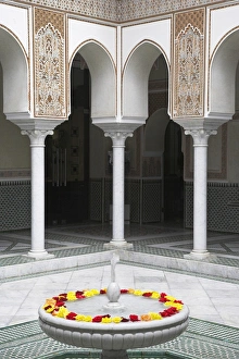 Interior of the famous Mamounia hotel in Marrakech Interior of the famous Mamounia hotel in Marrakech