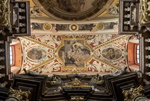 Interior of the Fara Church or Parish Church of St. Stanislaus, Old Town,Poznan, Poland Interior of the Fara Church or Parish Church of St. Stanislaus, Old Town,Poznan, Poland