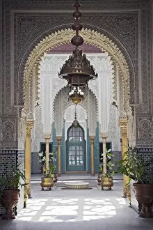 Casablanca Collection: The interior of the Mahakma du Pasha in the Quartier