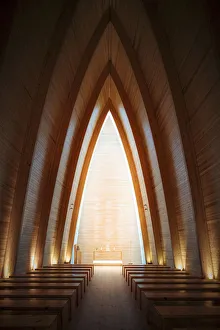 Prints of Interior of St. Henrys Ecumencial Art Chapel, Turku, Finland Finland Prints: Interior of St. Henry's Ecumenical Art Chapel Print, Turku, Finland