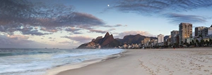 Ipanema beach at dawn, Rio de Janeiro, Brazil Ipanema beach at dawn, Rio de Janeiro, Brazil