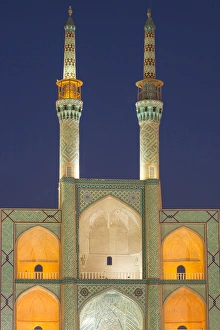 Iran, Central Iran, Yazd, Amir Chakhmaq Complex, one of the largest Hosseinieh complexes in Iran Iran, Central Iran, Yazd, Amir Chakhmaq Complex, one of the largest Hosseinieh complexes in Iran