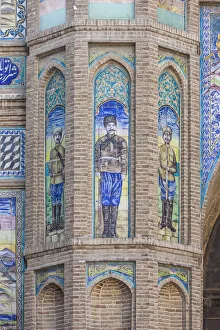 Western Asia Travel Destinations Prints: Iran, Tehran, Bagh-e-Melli Tor, gate of the National Garden, Cossack Gate