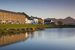 Ireland, County Mayo, Westport Quay, harborfront buildings Ireland, County Mayo, Westport Quay, harborfront buildings
