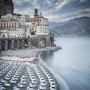 Italy, Campania, Amalfi Coast, Salerno district. Peninsula of Sorrento. Atrani Italy, Campania, Amalfi Coast, Salerno district. Peninsula of Sorrento. Atrani