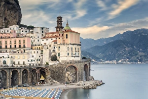 Italy, Campania, Amalfi Coast, Salerno district. Peninsula of Sorrento. Atrani Italy, Campania, Amalfi Coast, Salerno district. Peninsula of Sorrento. Atrani
