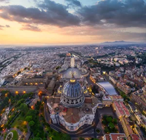 Italy, Lazio, Rome, St. Peter's Basilica Italy, Lazio, Rome, St. Peter's Basilica