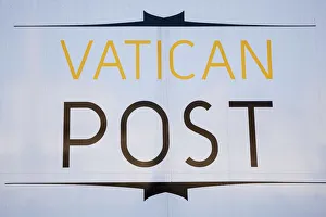 Italy, Lazio, Rome, St. Peters Square, Vatican Post Office outside St Italy, Lazio, Rome, St. Peters Square, Vatican Post Office outside St