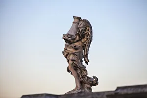 Italy, Lazio, Rome, Statues on St. Angelo bridge Italy, Lazio, Rome, Statues on St. Angelo bridge