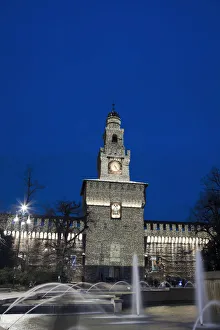 Italy, Milan, Castello Sforzesco (Sforzesco Castle) Italy, Milan, Castello Sforzesco (Sforzesco Castle)